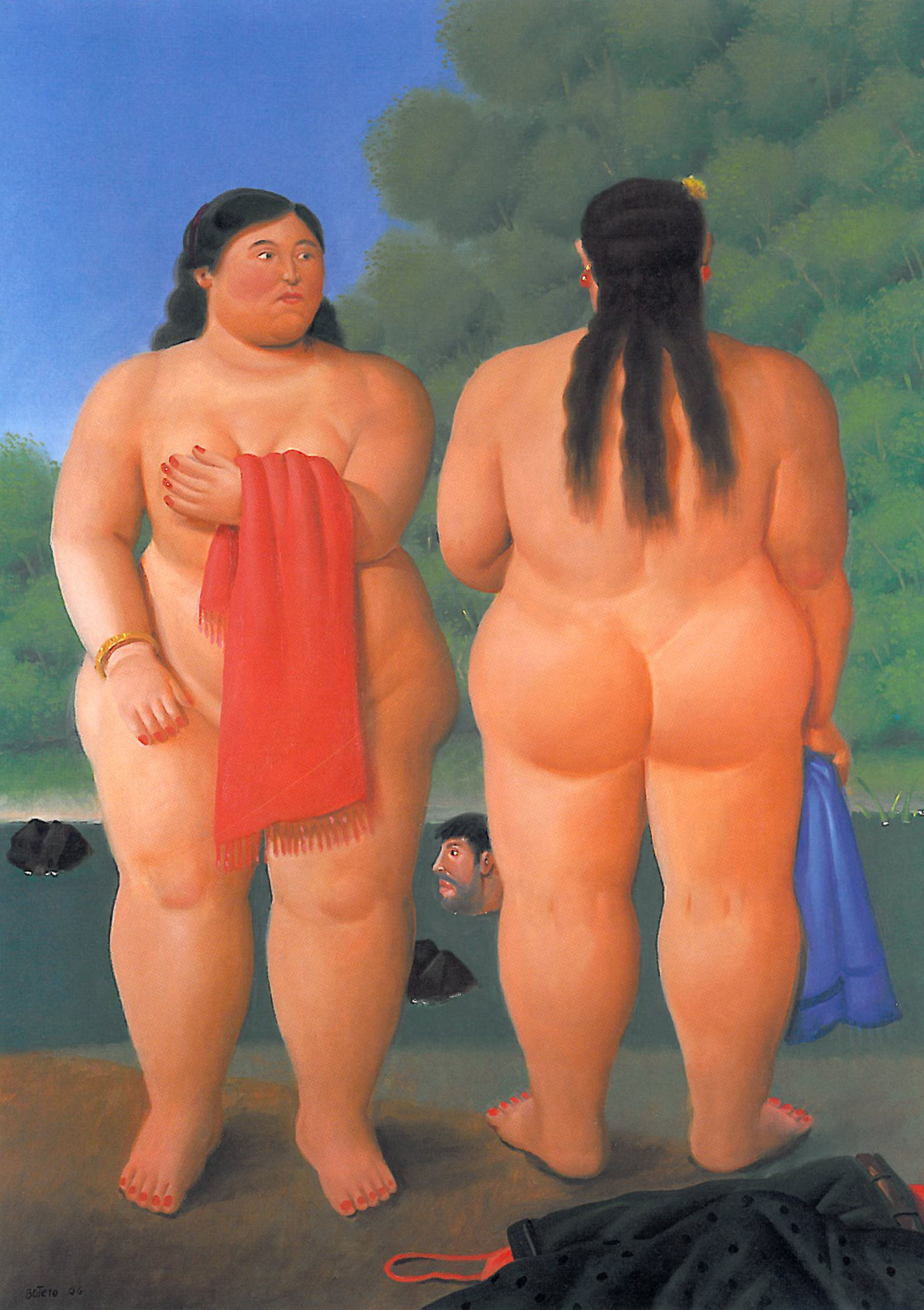 botero due donne