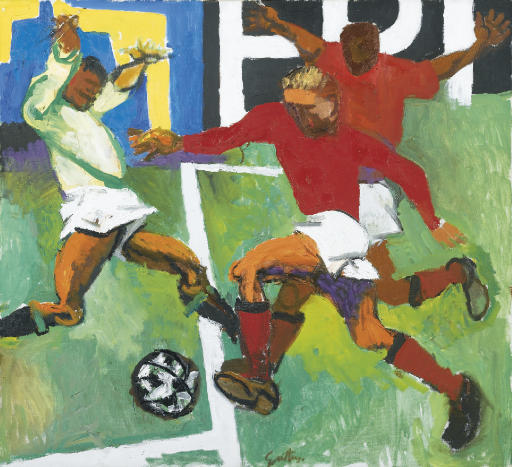 calciatori - guttuso