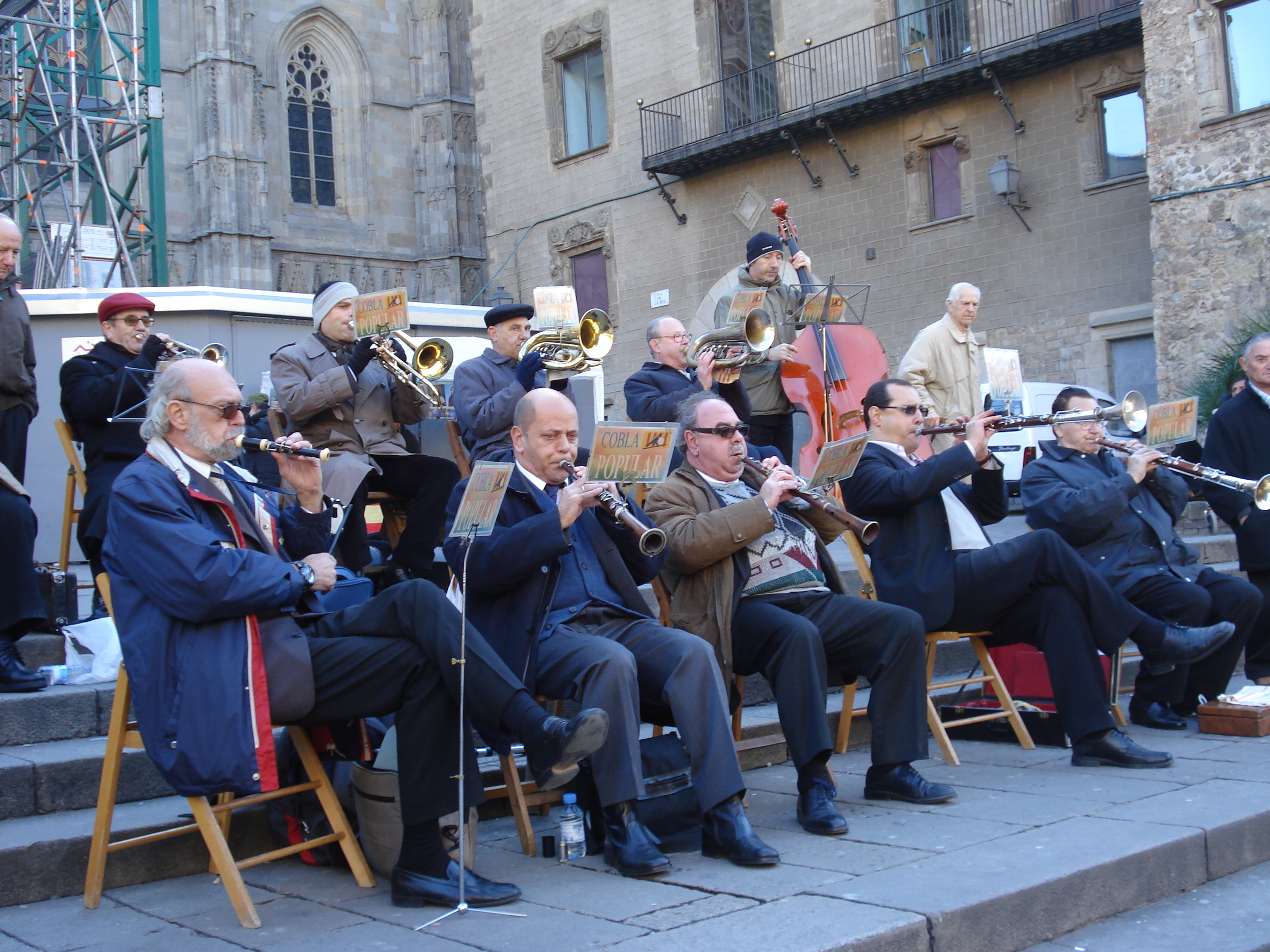 barcellona banda piazza la seu