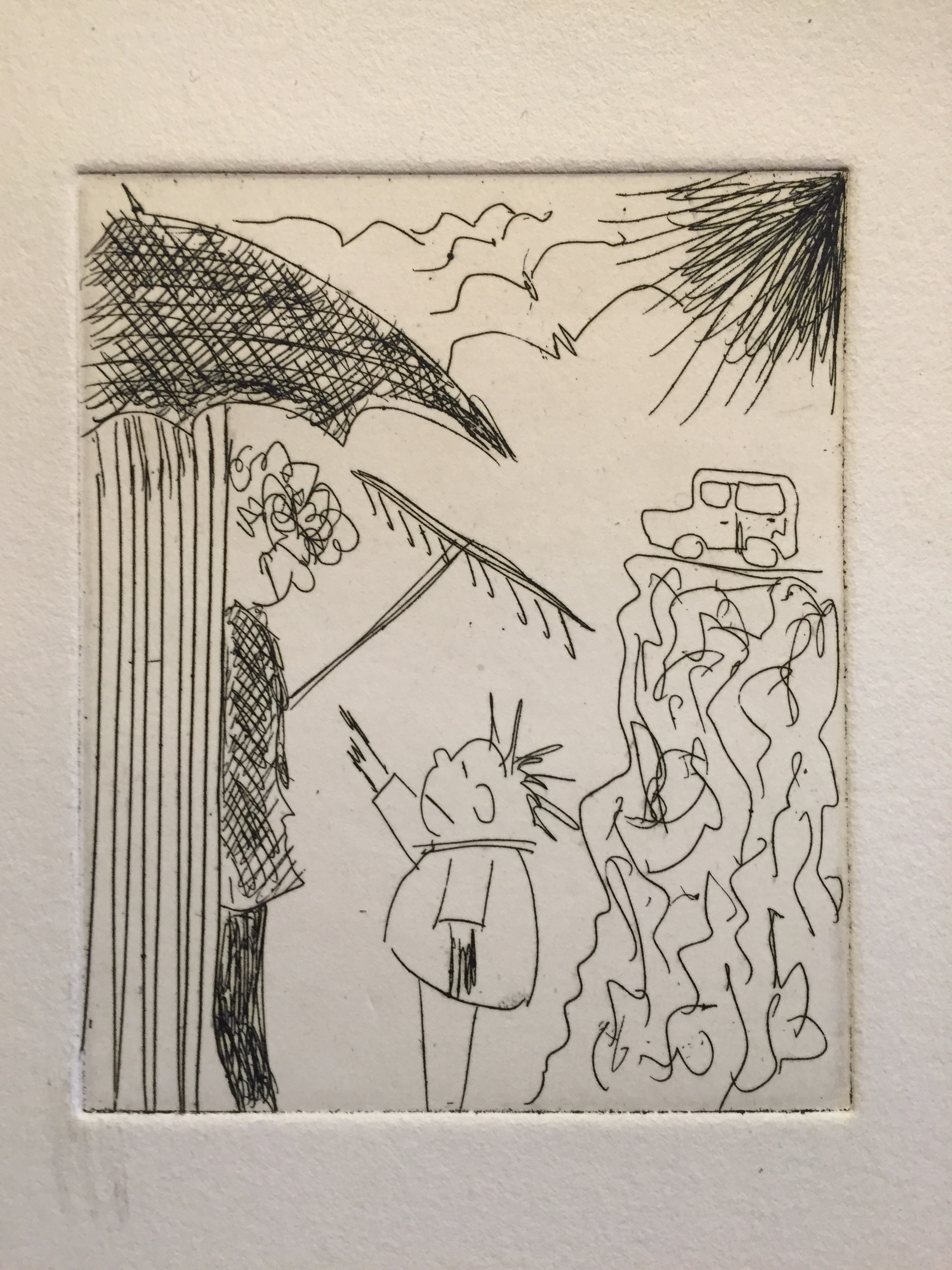 Rastrello acquaforte