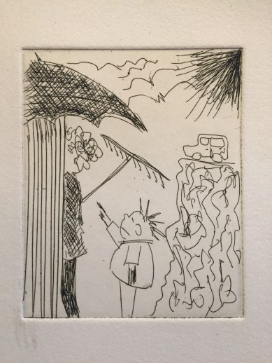 Rastrello acquaforte